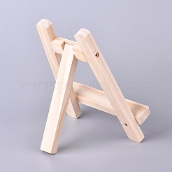 Chevalet de table pliant en bois de pin&nbsp;AJEW-WH0112-09