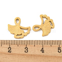 Placcatura ionica (ip) ciondoli in acciaio inossidabile 304&nbsp;STAS-S135-03G