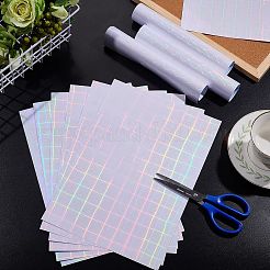 Opp transparente holografische Laminierfolien aus Kunststoff&nbsp;DIY-AR0002-20