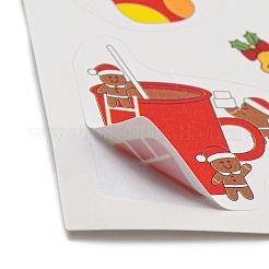 Papieraufkleber mit Weihnachtsmotiv&nbsp;AJEW-Q151-02C