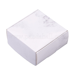 Faltbare kreative Kraftpapierbox mit Marmormuster&nbsp;CON-CJ0001-05