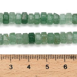 Natürliche grüne Erdbeere Quarzperlen Stränge&nbsp;G-G317-A08-3x6mm