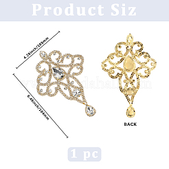 Strass di plastica e resina da cucire decorare&nbsp;DIY-WH20032-38G-01