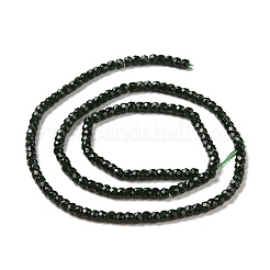 Synthetik grün goldstone Perlen Stränge&nbsp;G-H280-06
