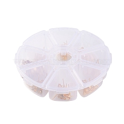 Kit di componenti per orecchini in acciaio inossidabile 304&nbsp;STAS-I152-06G
