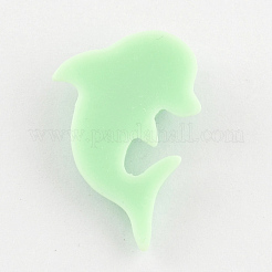 Einklebebuchverschönerungen flatback netten Delphin Kunststoffharz Cabochons&nbsp;CRES-Q130-M