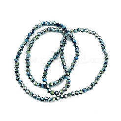 Trasparenti perle di vetro placca fili&nbsp;EGLA-A039-T2mm-UA06