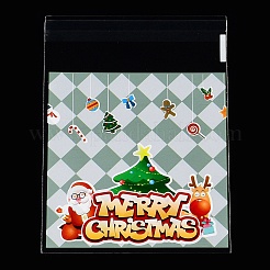 Sac de cuisson en plastique sur le thème de noël&nbsp;ABAG-F006-02B