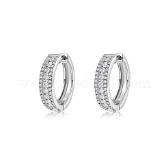 925 Ohrring aus Sterlingsilber mit Moissanit für Damen&nbsp;BC8310