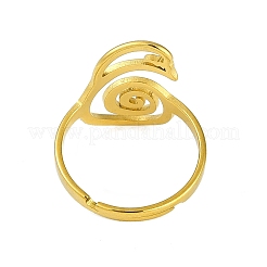 201 verstellbare Ringe aus Edelstahl für Damen&nbsp;RJEW-M008-02G