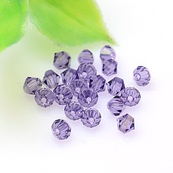Imitazione sfaccettato cristallo austriaco fili di perle&nbsp;G-M180-4mm-26B