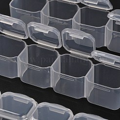 12 Gitter-Rechteck-Kunststoffperlen-Organizer-Behälter&nbsp;CON-XCP0002-29