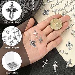 150 pz 15 stili pendenti in lega di stile tibetano&nbsp;TIBEP-CJ0002-22