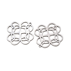 Pendentifs creux en acier inoxydable 201&nbsp;LS-STAS-I364-17P