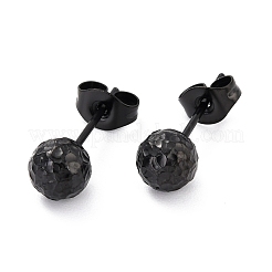 Accesorios para pendientes de acero inoxidable 304 con revestimiento iónico (IP)&nbsp;STAS-I183-09A-EB