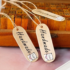 Kraftpapier Geschenkanhänger&nbsp;SCRA-PW0004-182