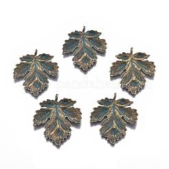 Pendentifs en alliage de style tibétain&nbsp;PALLOY-F187-39ABG