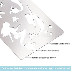 Stahlschneidwerkzeuge Schablonen&nbsp;DIY-BC0001-42