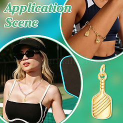 10 pièces pendentifs en laiton&nbsp;KK-PH0015-40G