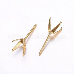 Configuración de pendientes de punta de acero inoxidable 304&nbsp;STAS-O098-06G-04