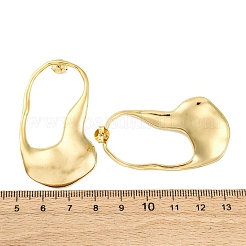 Pendientes de botón de acero inoxidable 304&nbsp;EJEW-P311-01G