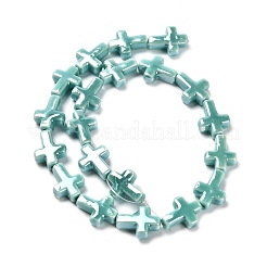 Abalorios de porcelana hechas a mano&nbsp;PORC-F010-10