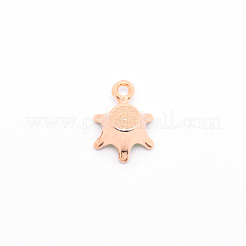 Colgantes de aleación de Diamante de imitación&nbsp;ALRI-WH0002-03G-04