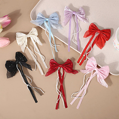 28 Stück 7 Farben Polyesterharz Bowknot Ornament Zubehör&nbsp;DIY-SP0004-79