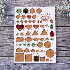 Plastik-DIY Papier Quilling Tool&nbsp;DIY-R023-16