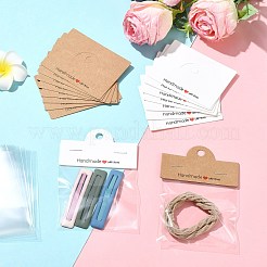100 Stück faltbare Kopfzeilenkarten aus rechteckigem Papier in zwei Farben&nbsp;CDIS-CJ0001-10