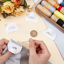 4 Stück 2 Arten Kunststoff-Nähschablonenlineal&nbsp;DIY-CL0001-27B