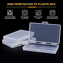 Transparente Kunststoffperlenbehälter&nbsp;CON-BC0006-06C