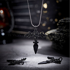 30 pendentif en alliage de style gothique&nbsp;FIND-SC0004-02