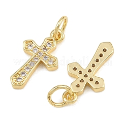 Messing micro pave klare zirkonia anhänger&nbsp;CU-CBADC6C-08G-01