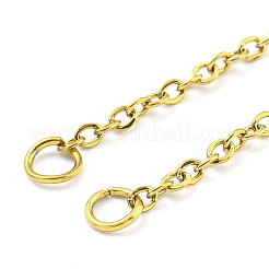 Realizzazione di collane con catene in acciaio inox 304&nbsp;AJEW-P119-04A-G