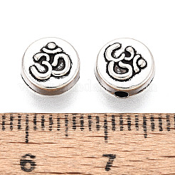 Tibetischer stil legierung perlen&nbsp;PALLOY-T093-37AS