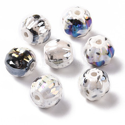 Handmade pearlized Porzellan Perlen&nbsp;PORC-G010-02