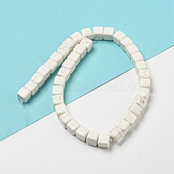 Fili di perline howlite sintetico&nbsp;G-G075-B01-01