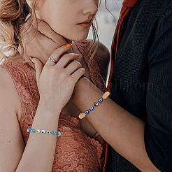 Bausatz für das Armband des bösen Blicks&nbsp;DIY-FW0001-33