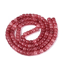 Colliers de perles de verre teintées à effet ombré&nbsp;GLAA-Q106-05B-A09