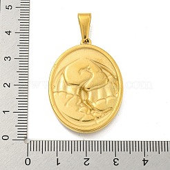 Placcatura ionica (ip) ciondoli in acciaio inossidabile 304&nbsp;STAS-R231-18G-10