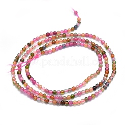 Fili di perle di tormalina multicolore naturale&nbsp;G-I289-05