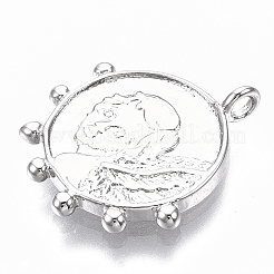 Messing Anhänger & Charms&nbsp;LS-KK-R126-021-NF