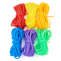 30m 6 Farben Hohlrohr PVC Schlauch synthetisches Gummikabel&nbsp;RCOR-TA0001-15
