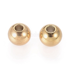 Perles d'espacement rondelles en acier inoxydable 202 avec placage ionique (IP)&nbsp;X-STAS-F094-06C-G