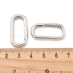 Chiusure per cancelli a molla in ottone con placcatura a cremagliera&nbsp;KK-Q814-14P