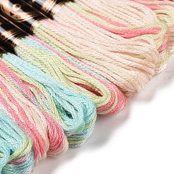 10 Strang 6-lagiges Polyester-Stickgarn&nbsp;OCOR-K006-A74