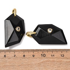 Natürlichen Obsidian Anhänger&nbsp;GG-CBA51ED-04G-05