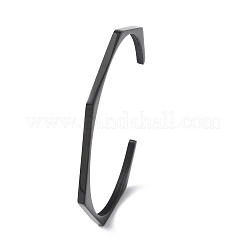 Bracelets manchettes en acier inoxydable 304&nbsp;BJEW-P373-01EB