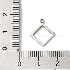 Anlaufgeschützte Anhänger aus 304er Edelstahl&nbsp;STAS-L022-291P